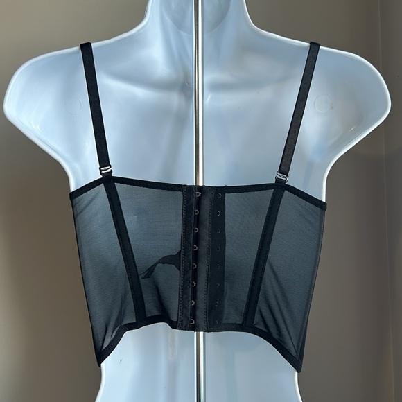 (4 for $80) Celine Long Line Bustier Bralette 💜💗🖤 - Picture 4 of 9